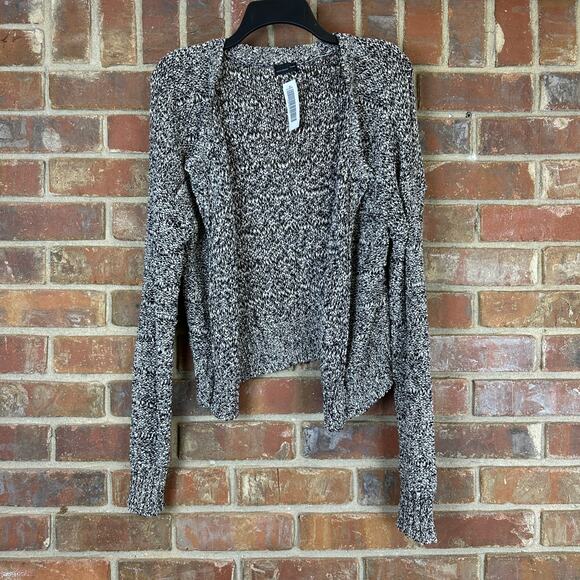 Vero Moda Women's Black/White Knit‎ Crop Cardigan Size XL - Picture 5 of 10